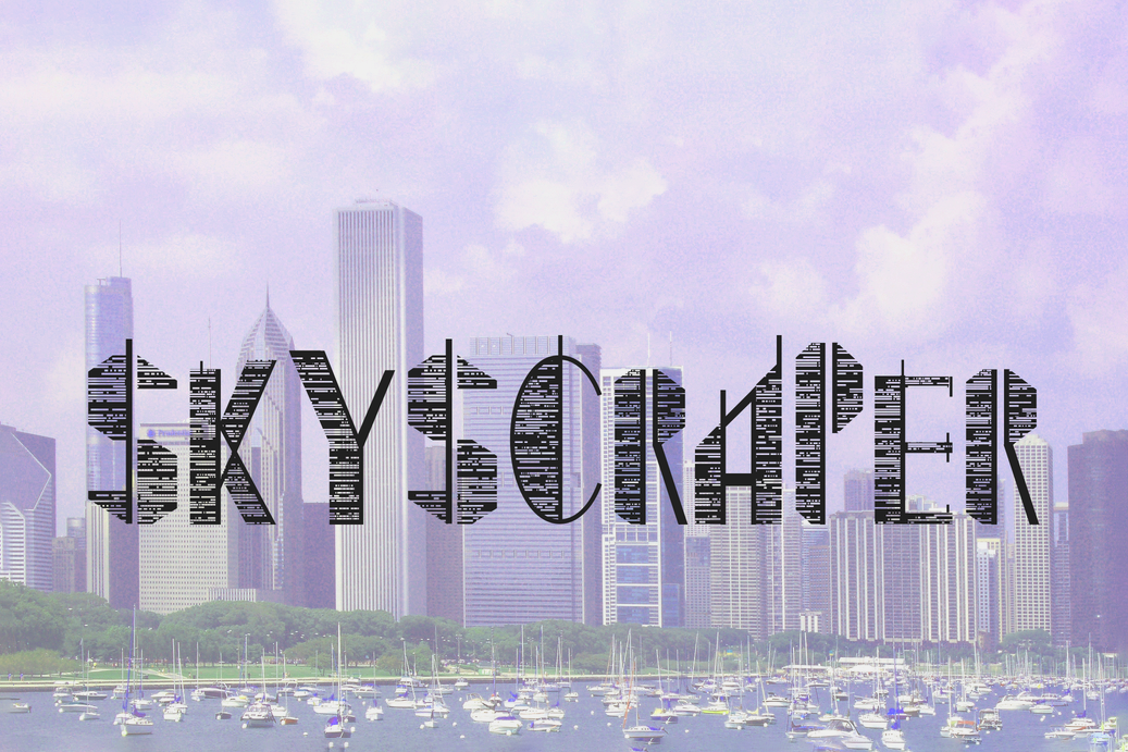 Font Skyscraper