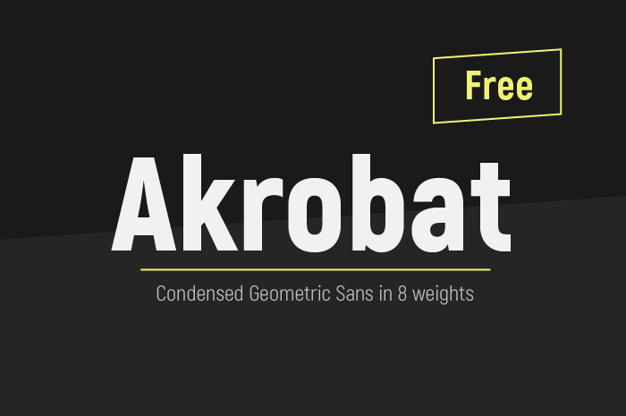 Font Akrobat