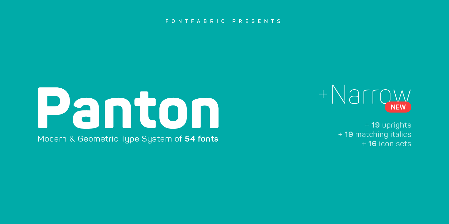 Font Panton 