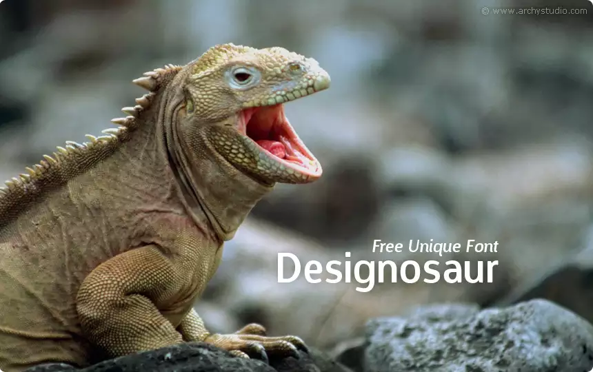 Font Designosaur