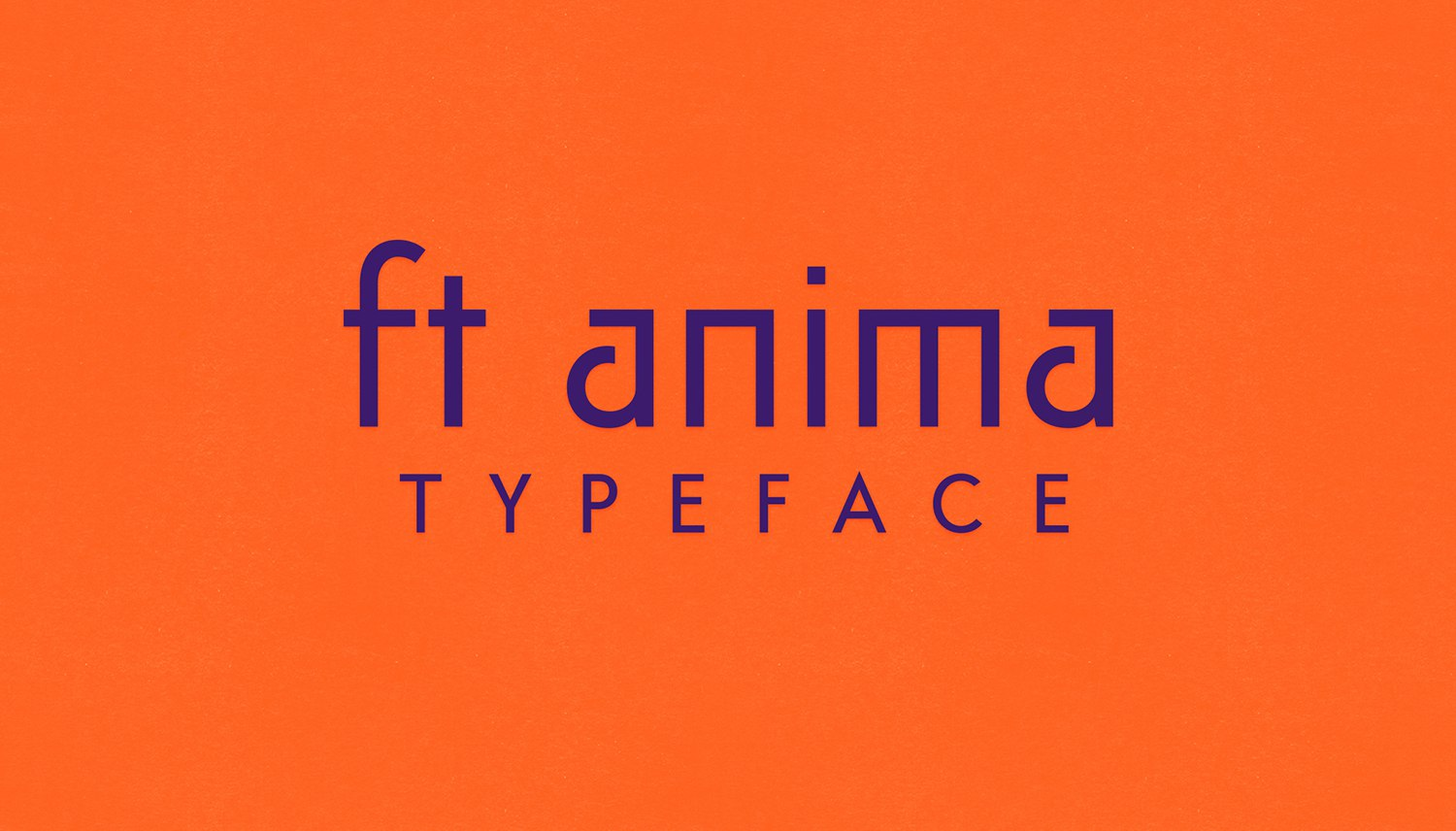 Font Ft Anima