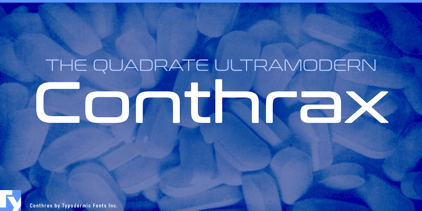 Font Conthrax SemiBold