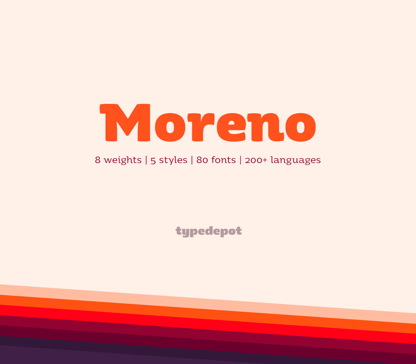 Font Moreno