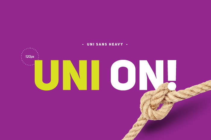 Font Uni Sans