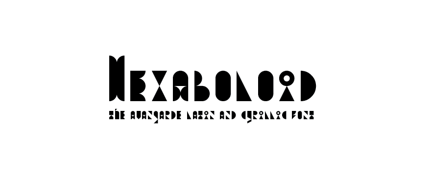 Font Hexaboloid