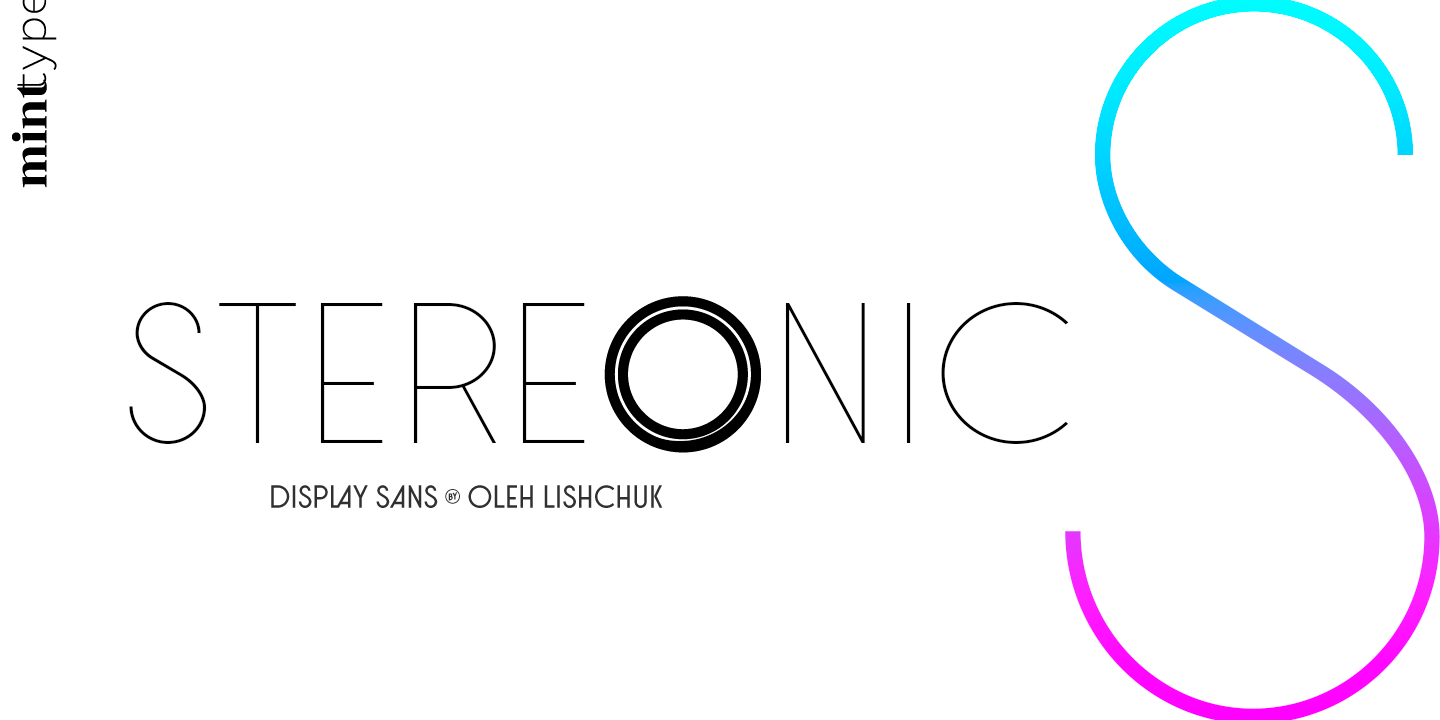 Font Stereonic XS