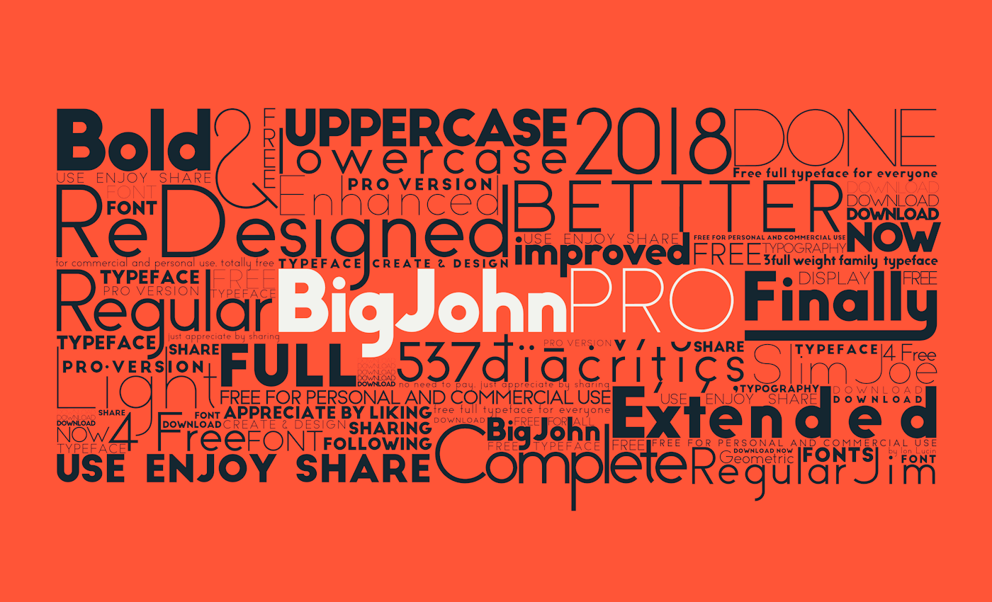 Font Big John PRO