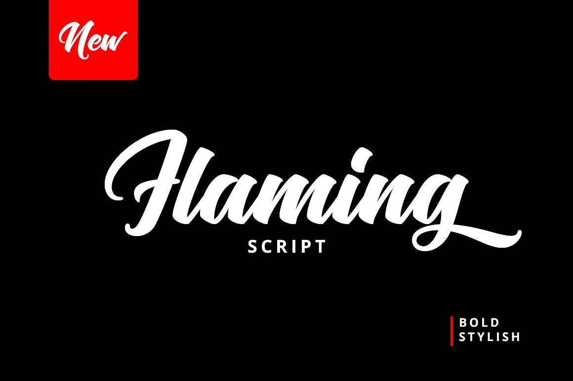 Flaming Script