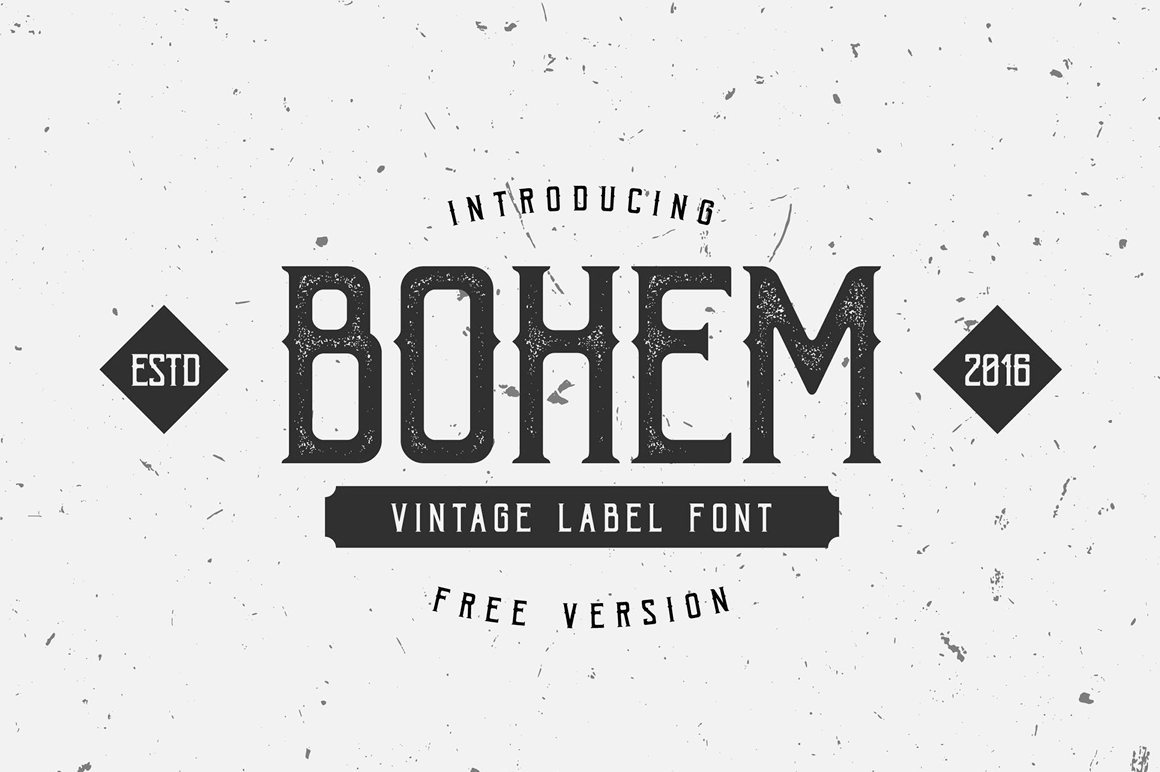 Font Bohem Press