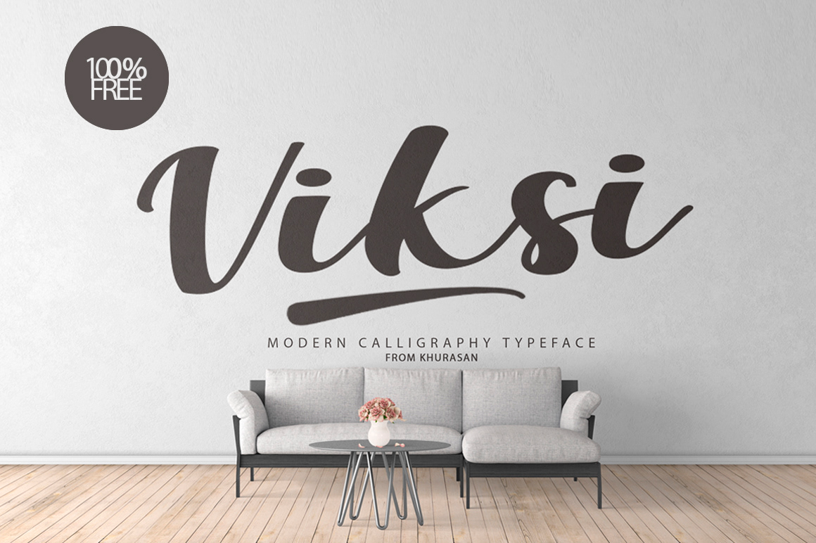 Font Viksi Script