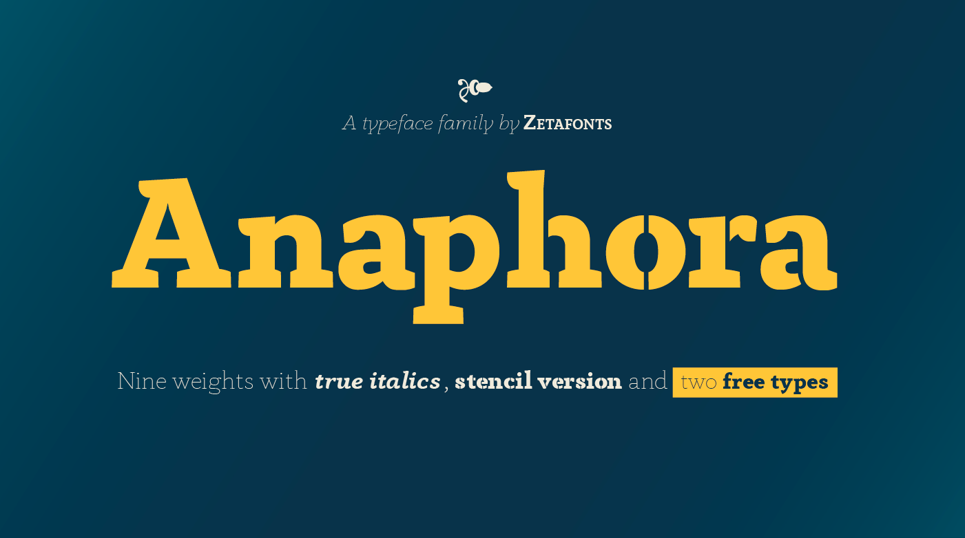 Font Anaphora