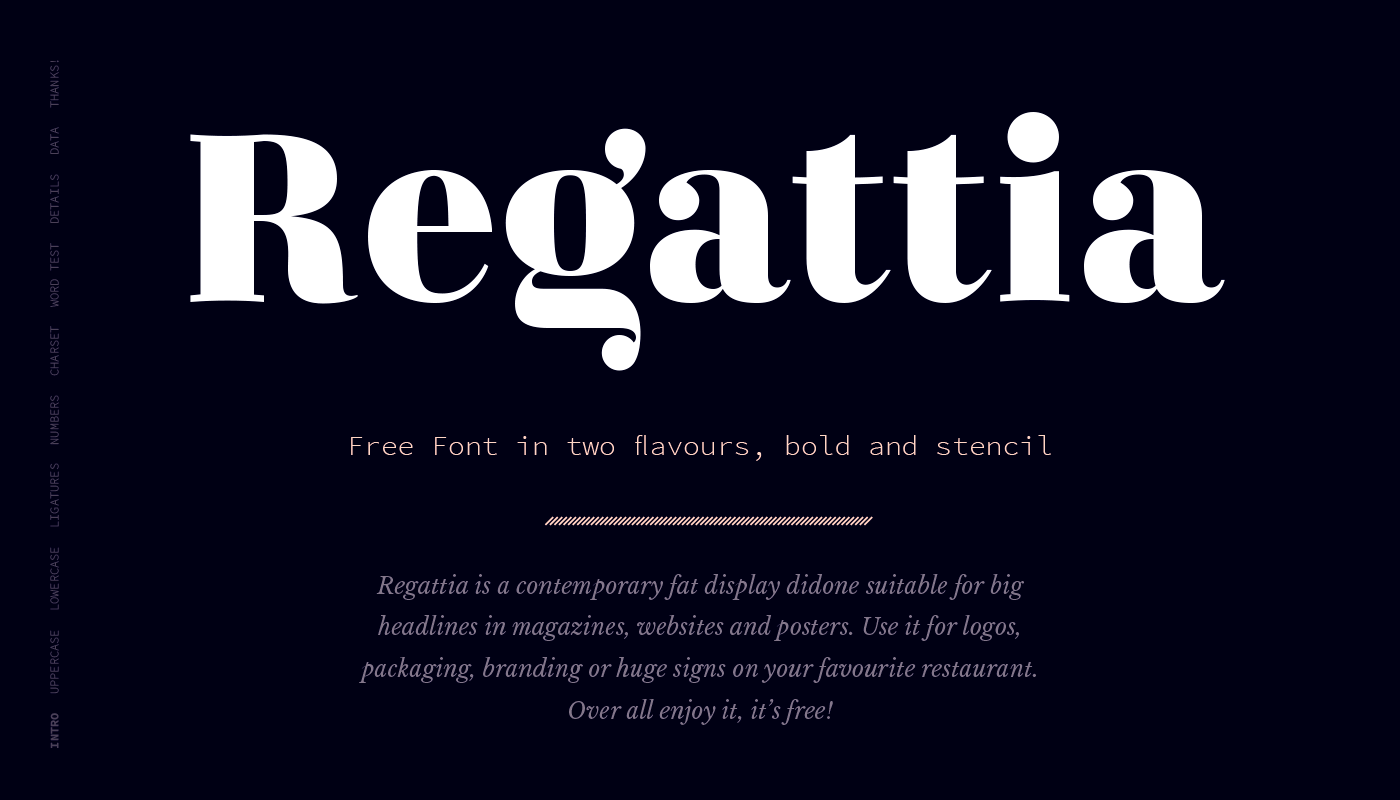 Font Regattia