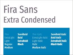 Fira Sans Extra Condensed