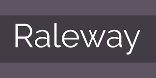 Font Raleway
