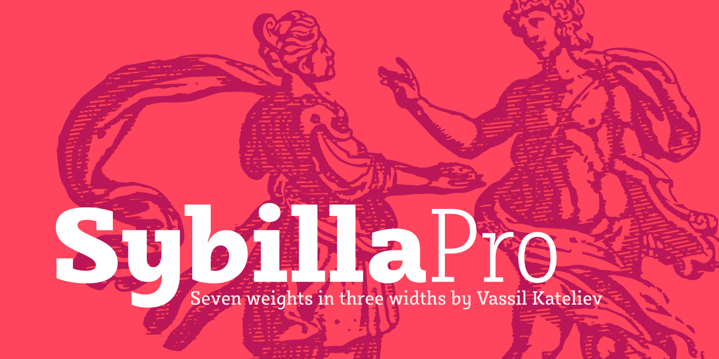 Font Sybilla Pro