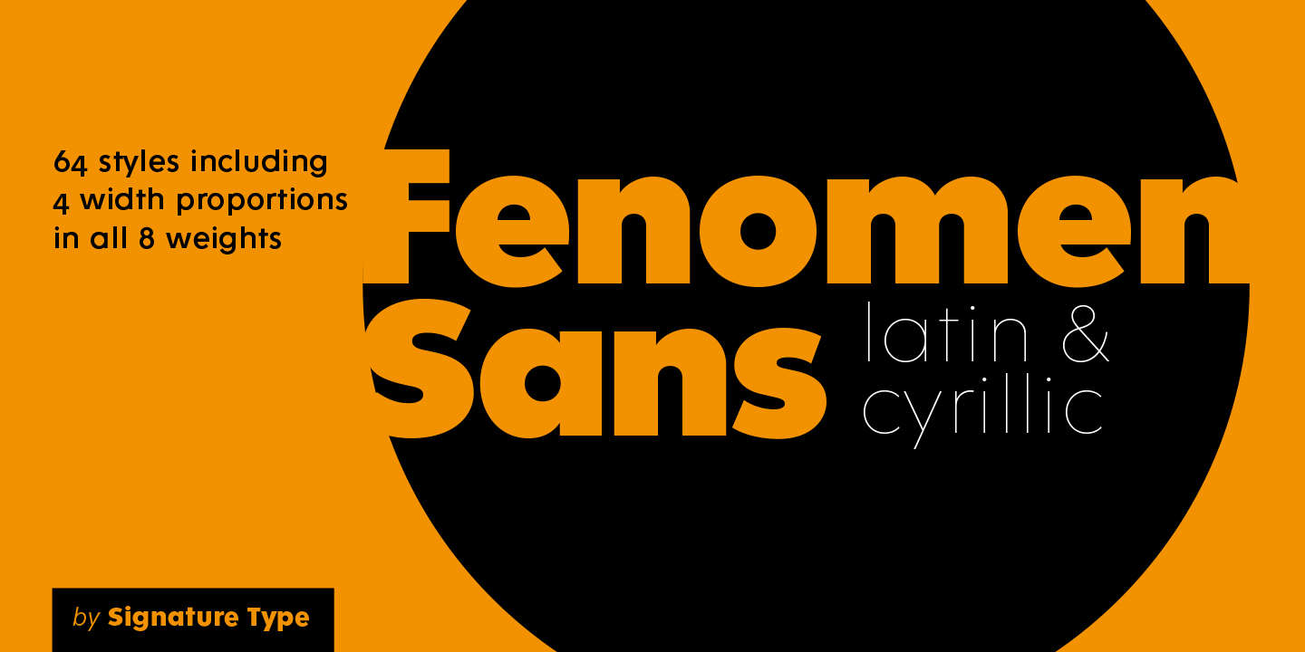 Font Fenomen Sans