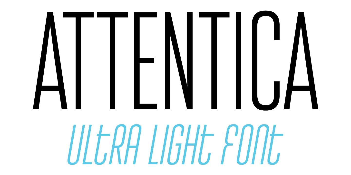 Font Attentica 4F