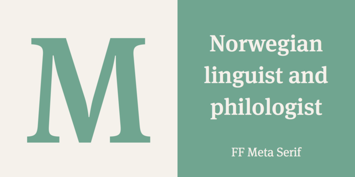 Meta Serif Pro