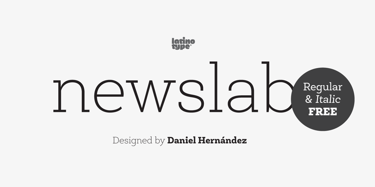 Font Newslab