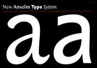 Font Anselm Sans