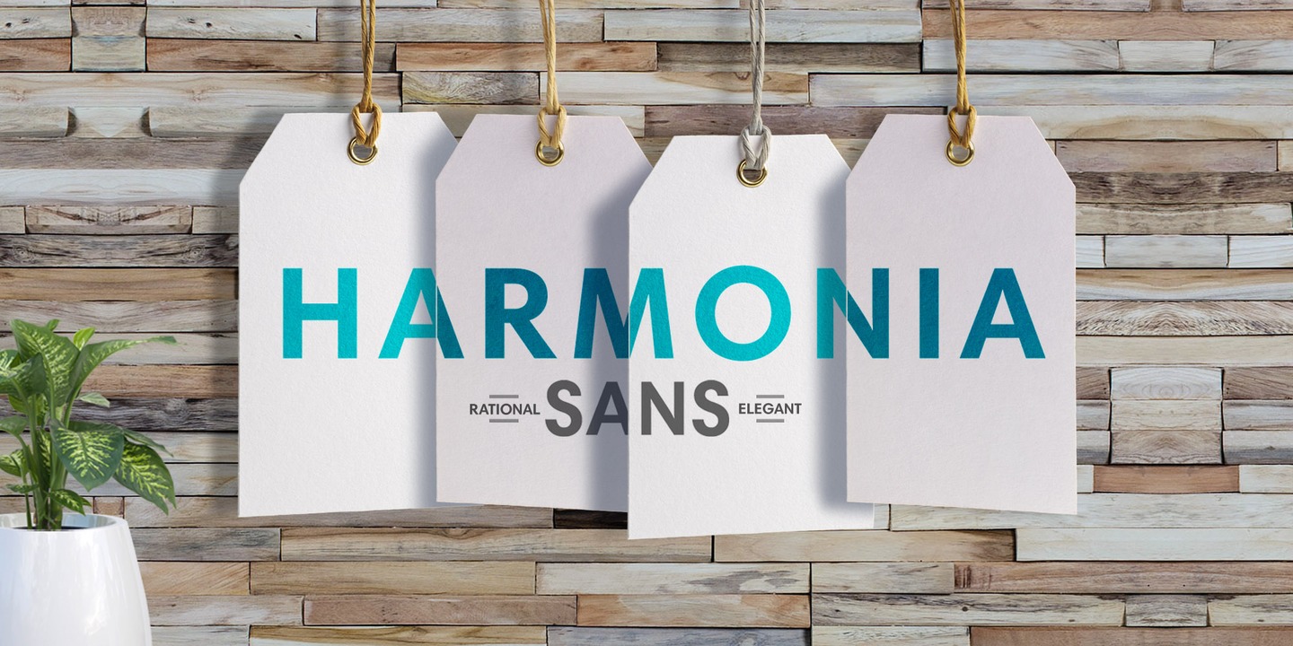 Font Harmonia Sans