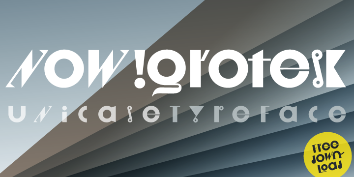 Font Now Grotesk