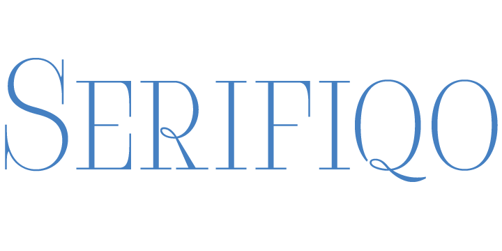 Serifiqo 4F Free Capitals