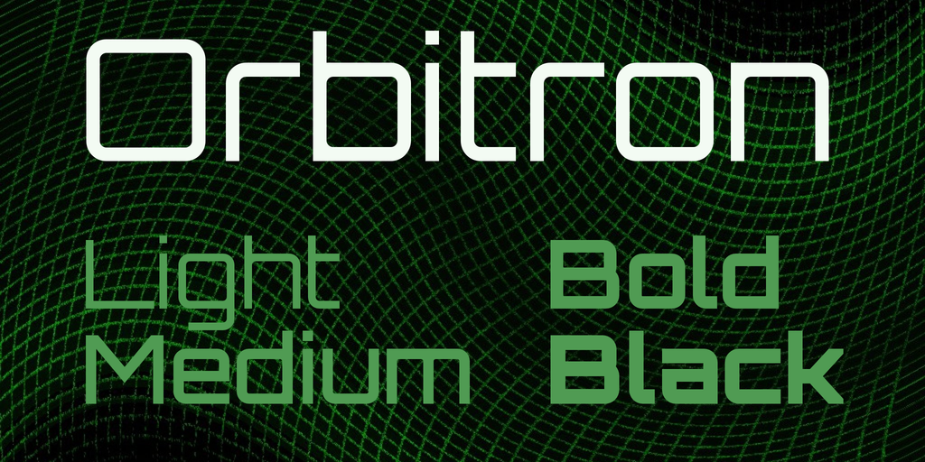 Font Orbitron