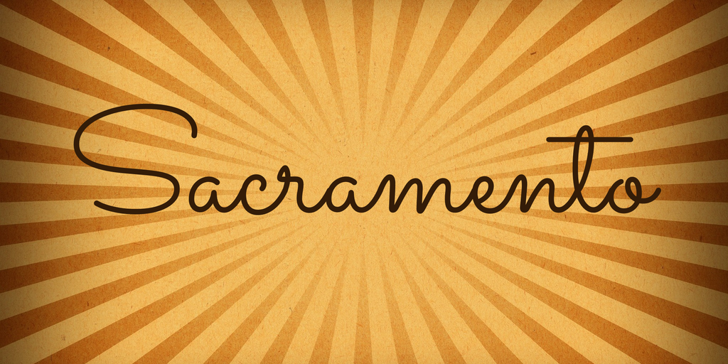 Font Sacramento