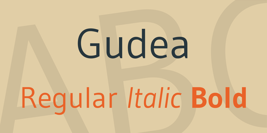 Font Gudea