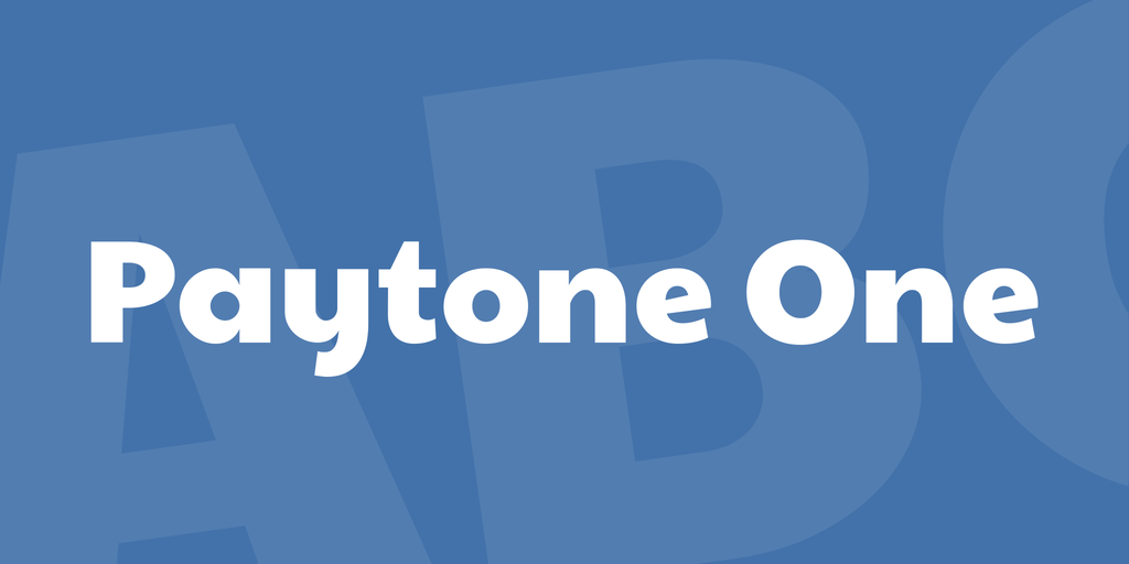 Font Paytone One