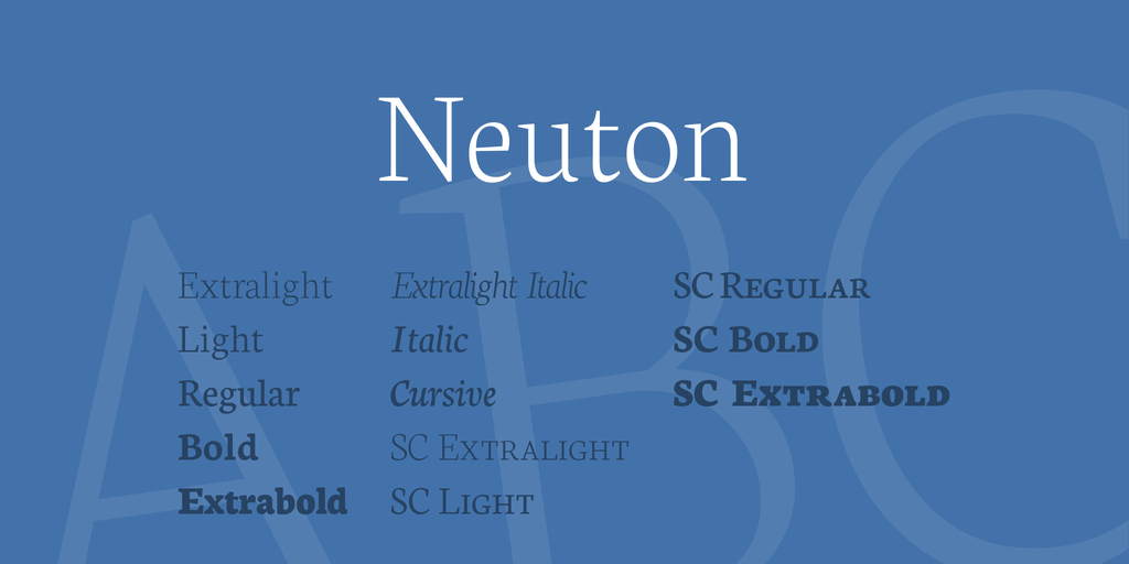 Font Neuton