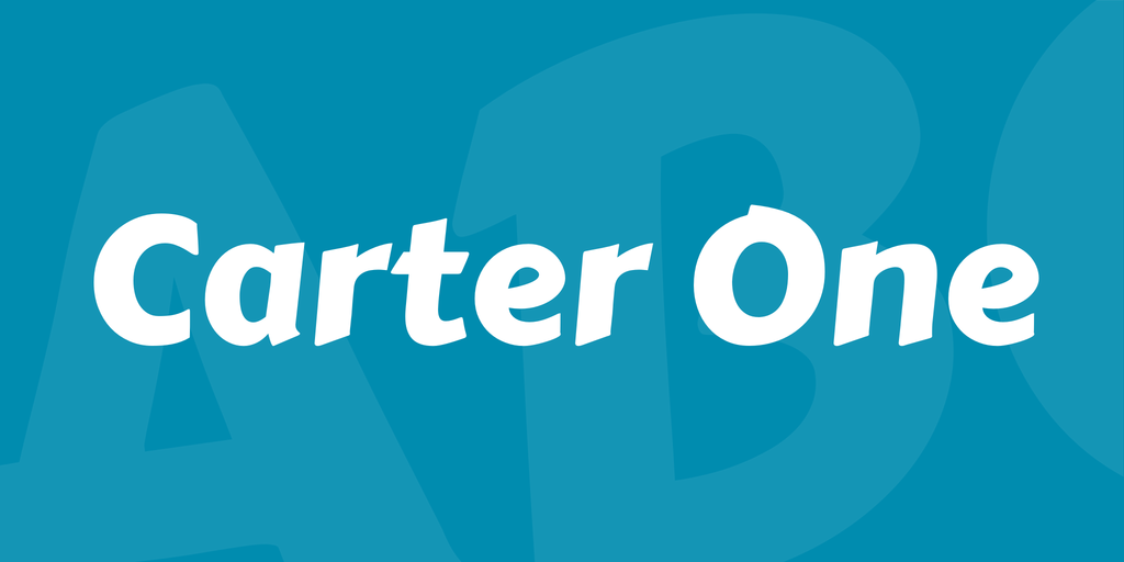 Font Carter One