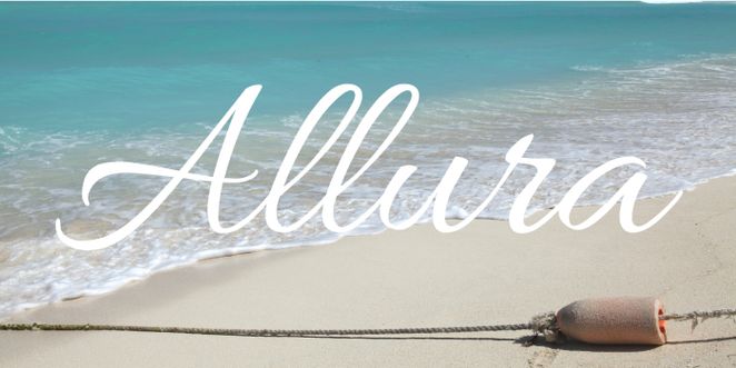 Font Allura