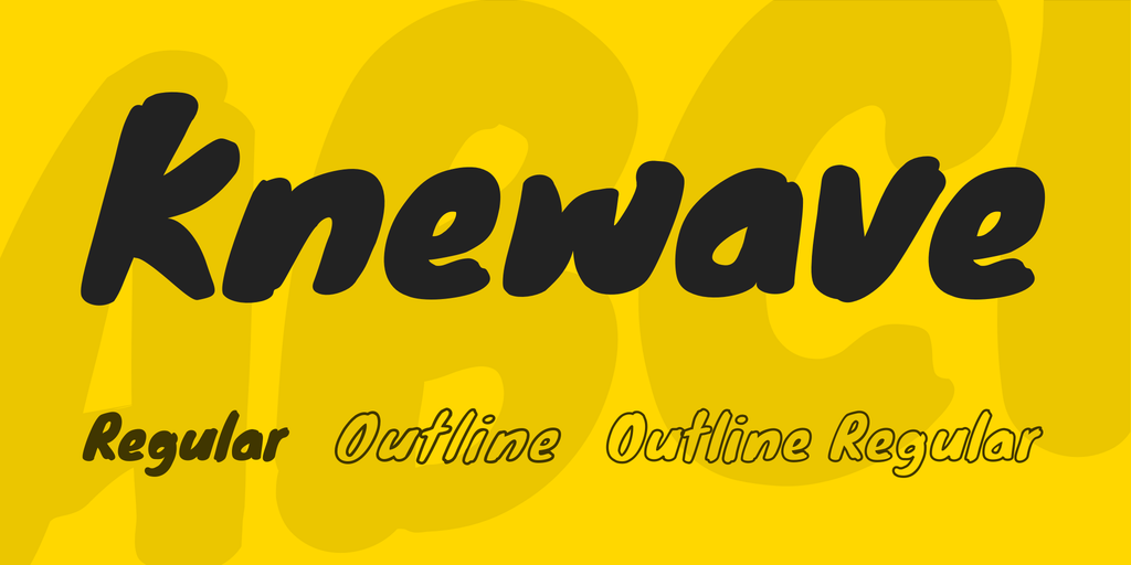 Font Knewave