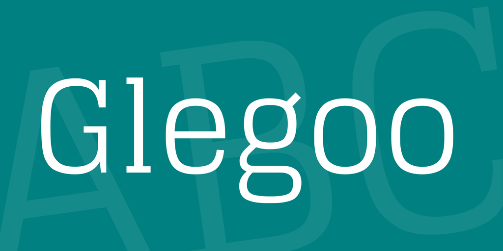Font Glegoo