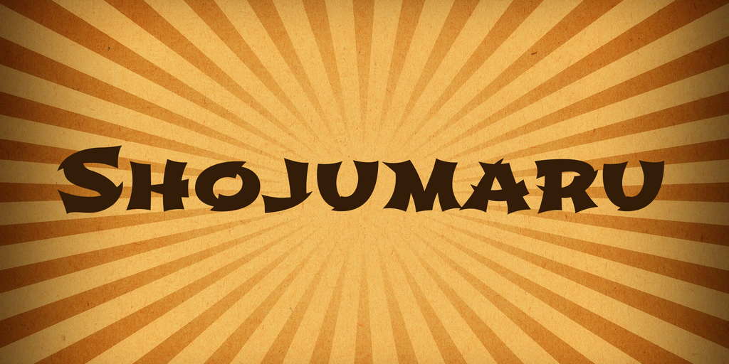 Font Shojumaru
