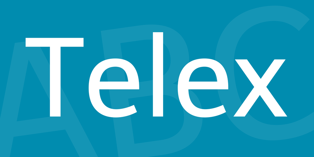 Font Telex