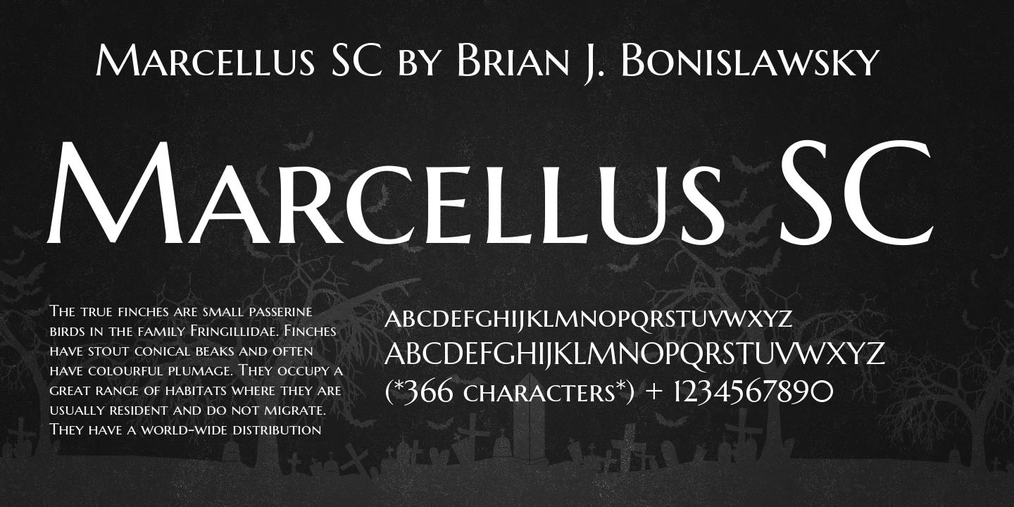 Font Marcellus SC