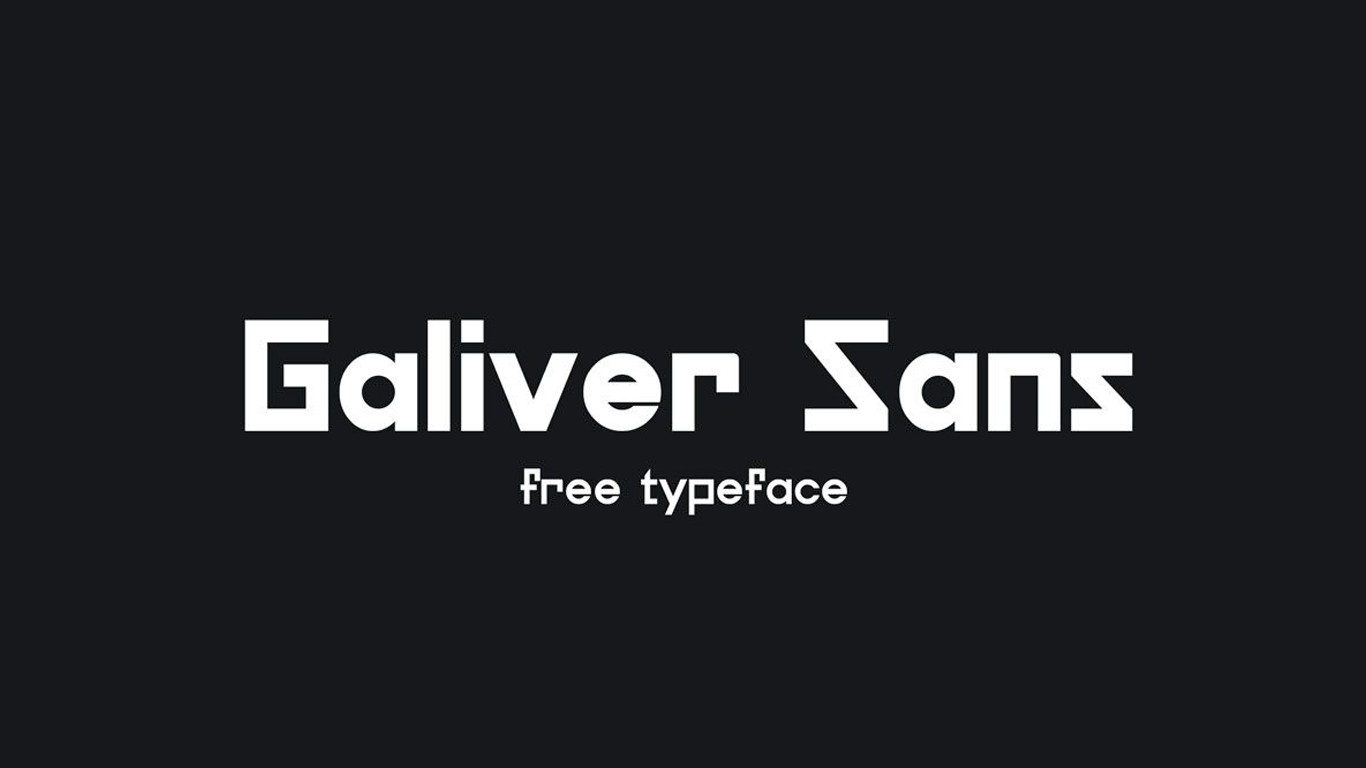 Font Galiver Sans
