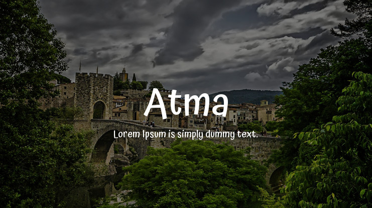 Font Atma