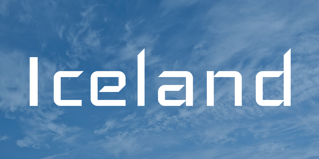 Font Iceland