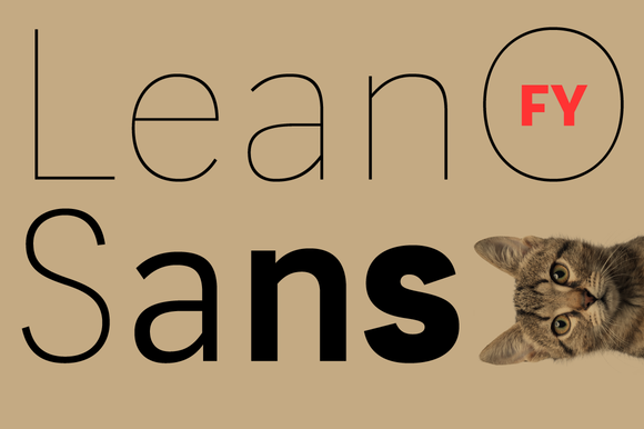 Font Lean O FY