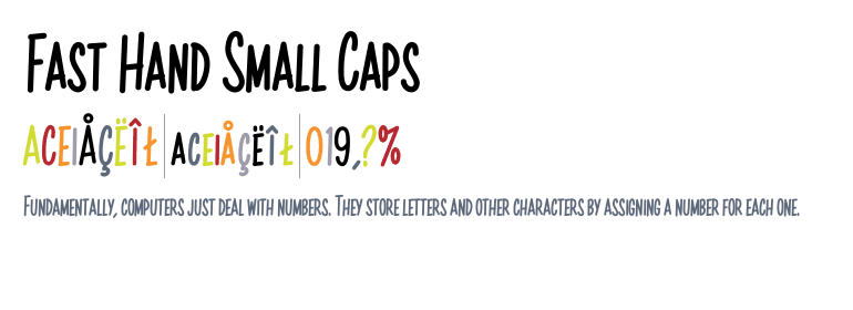 Font Fasthand