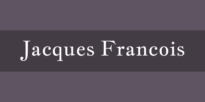 Font Jacques Francois