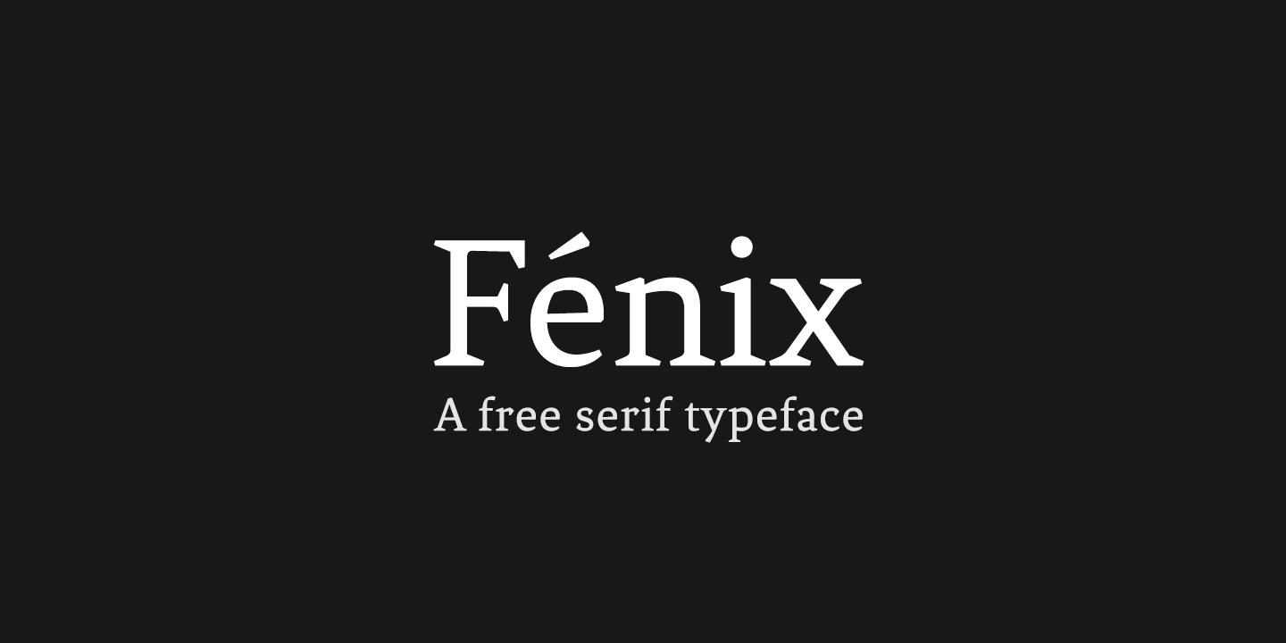 Font Fenix