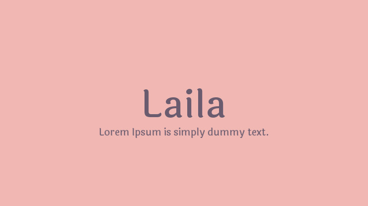 Font Laila