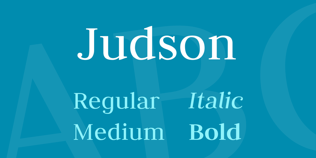 Font Judson