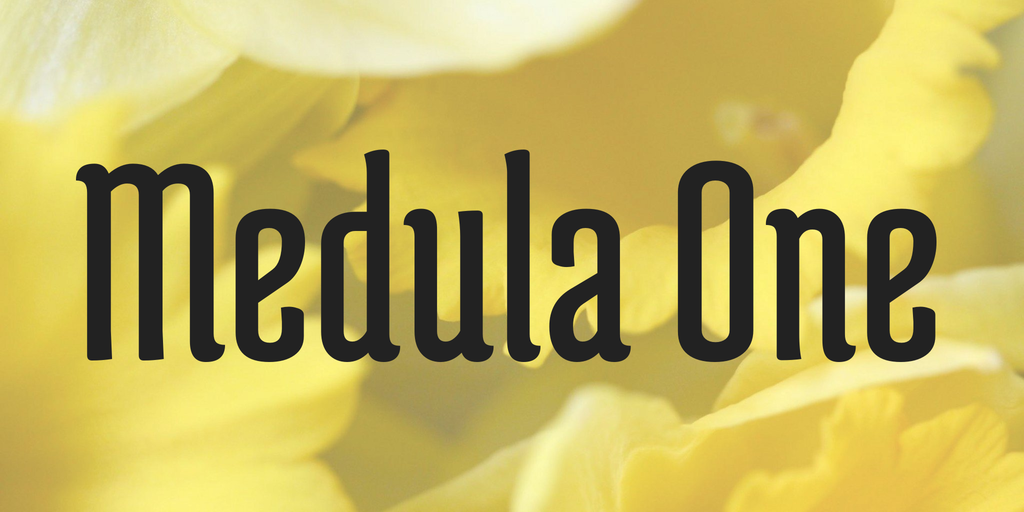 Font Medula One
