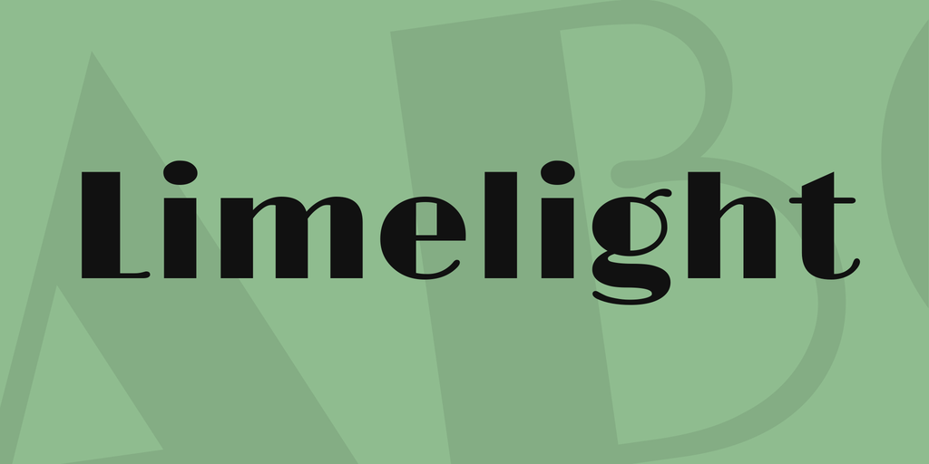 Font Limelight